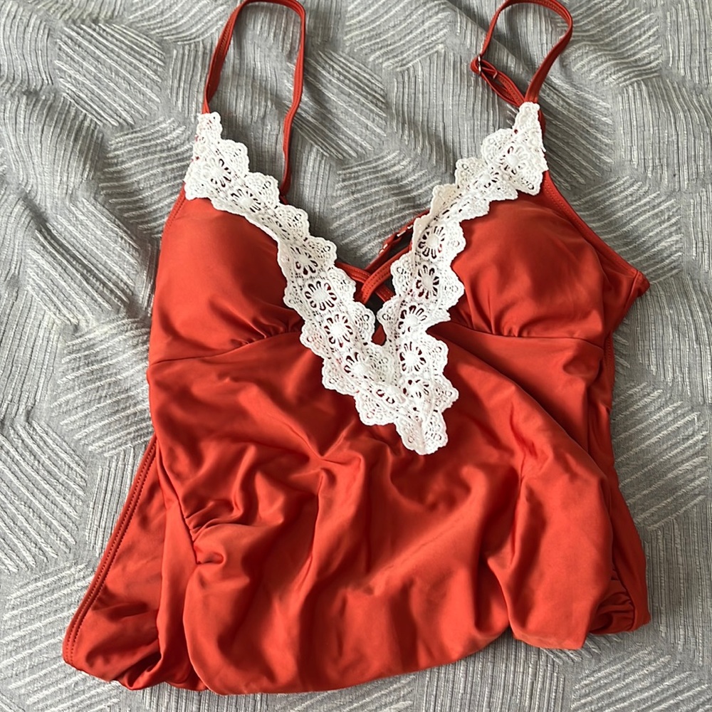 3/$15 Maternity Burnt Orange One Piece